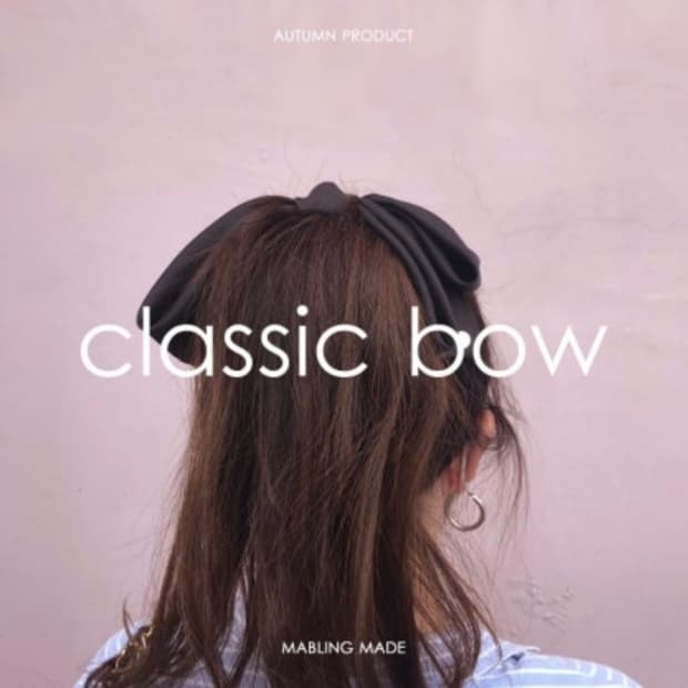 마블링마켓 클래식보우 리본핀