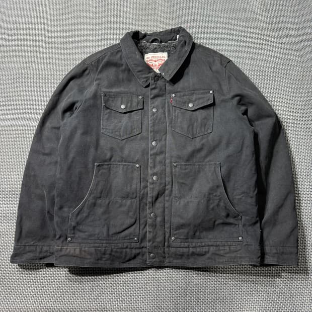 리바이스 쉐르파 데님 트럭커 (old-8504)