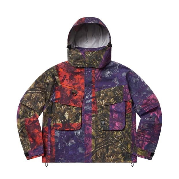 슈프림 X south2west8 트리카모 패턴 피싱자켓 L