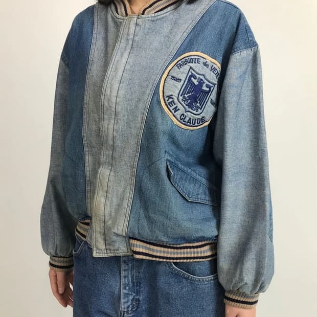 80–90s European Vintage Denim Jacket