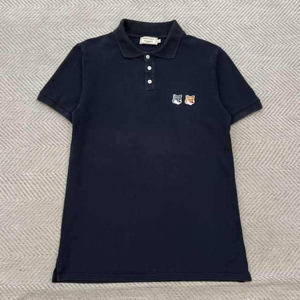 메종키츠네 더블 폭스 하프 카라티 r3815