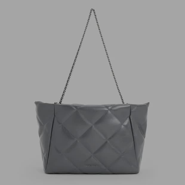 찰스앤키스 퀼팅 체인핸들 백 새상품