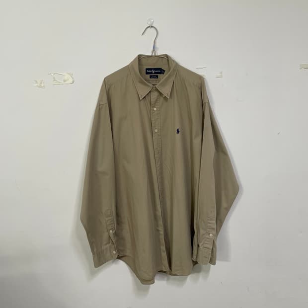폴로랄프로렌 베이지 셔츠