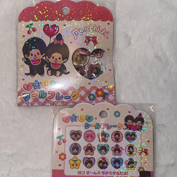 몬치치 입체스티커