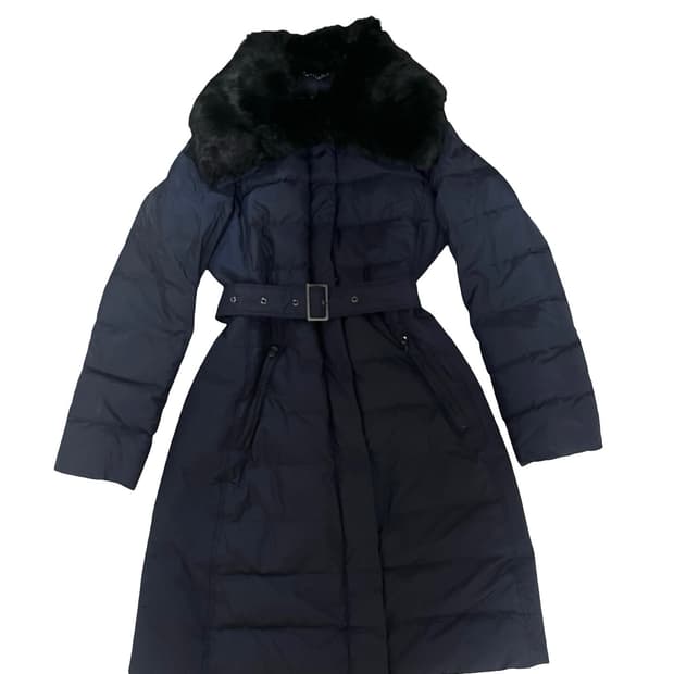 London Fog Heritage 롱패딩 블랙 S (퍼탈부착가능)