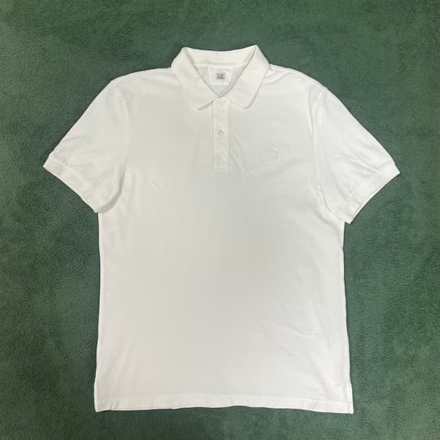 C.P.컴퍼니 화이트 카라 반팔