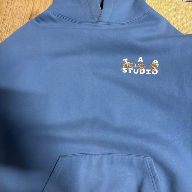 아이앱 취미가 후드티 XL