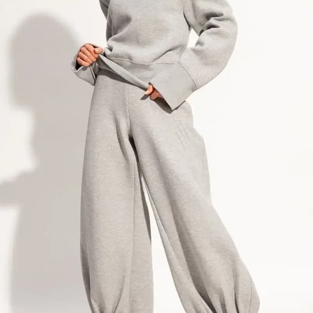 더아티코 스웻팬츠 그레이