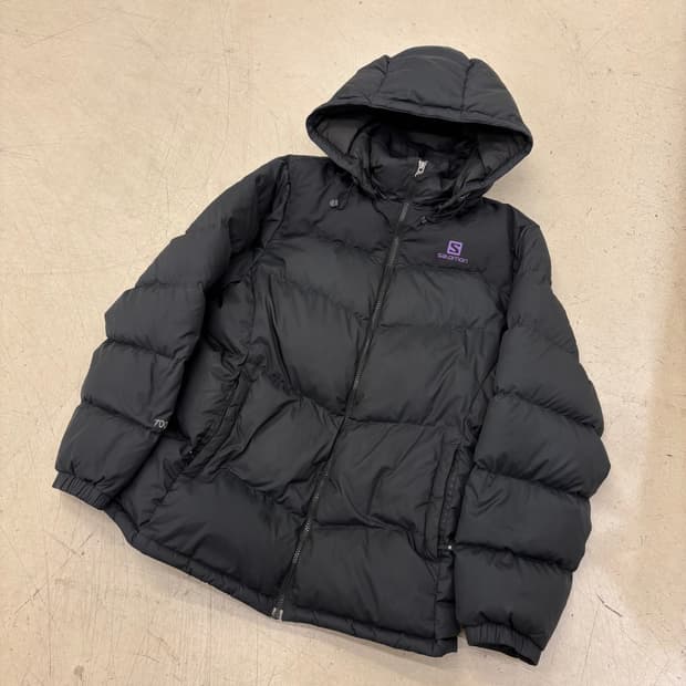 살로몬 700 프랑스 덕다운 우먼 마운틴 패딩