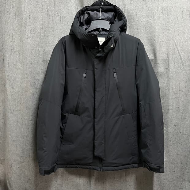 [L] 나노 유니버스 남성 블랙 경량 다운점퍼 패딩