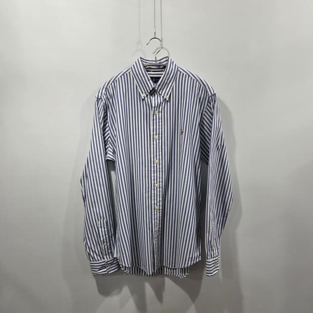 폴로랄프로렌 버튼다운 스트라이프 셔츠 S