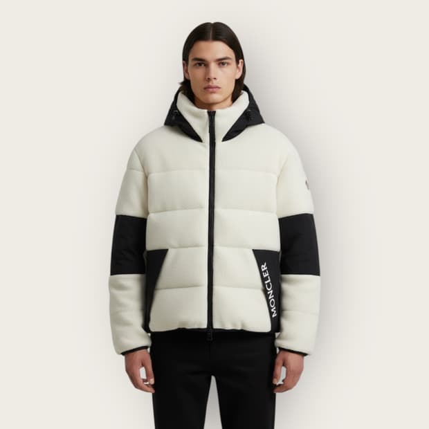 L/ 몽클레어 그레노블 플리스 구스다운 패딩점퍼