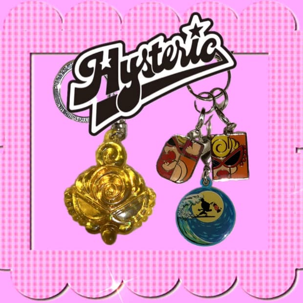 히스테릭 글래머 키링(2 type)