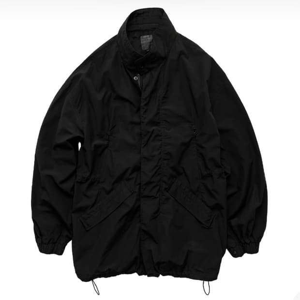 4) 폴리테루 af 모즈 파카 블랙