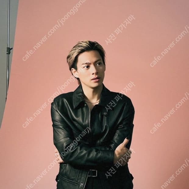 생로랑 로제 가죽자켓 50 드럼드 램스킨 레더자켓