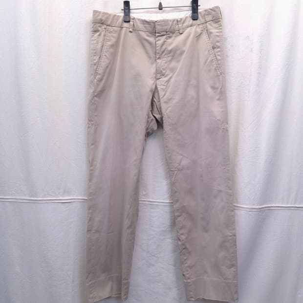 에르메스 베이지색 남성 면바지