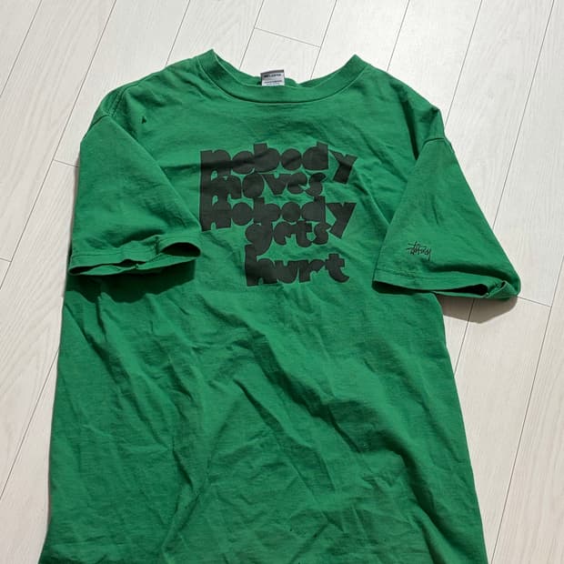 90-00s stussy t-shirt 스투시 L