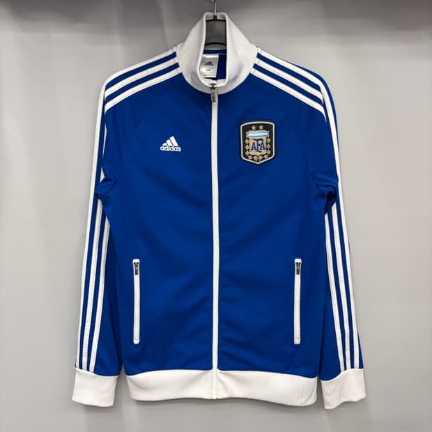 아디다스 아르헨티나 국대 블루 트랙탑 져지 M