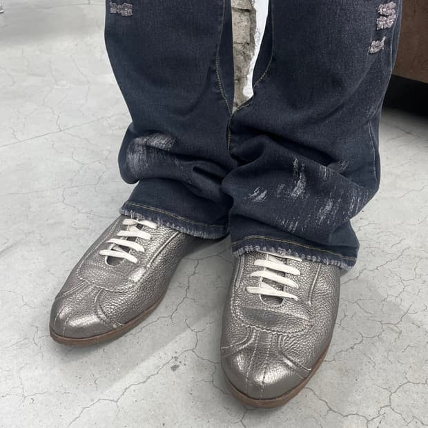 구찌 메탈릭 스니커즈