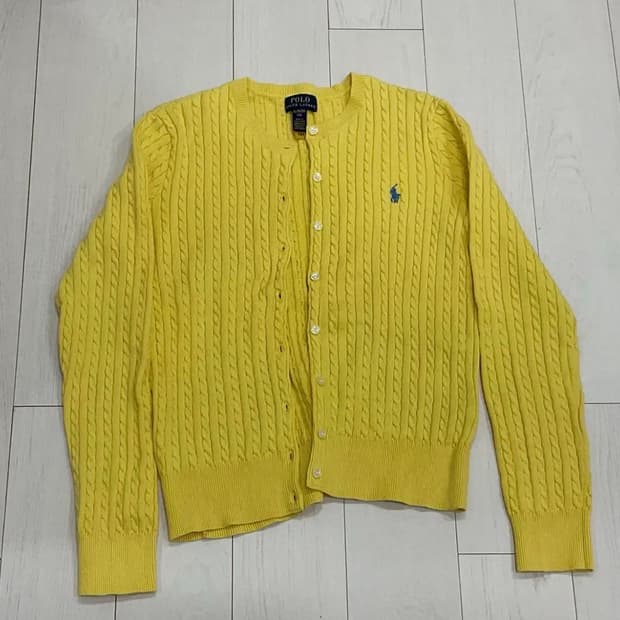 폴로 걸즈 가디건 xl