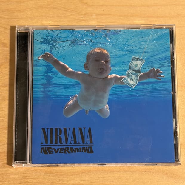 너바나 nevermind cd