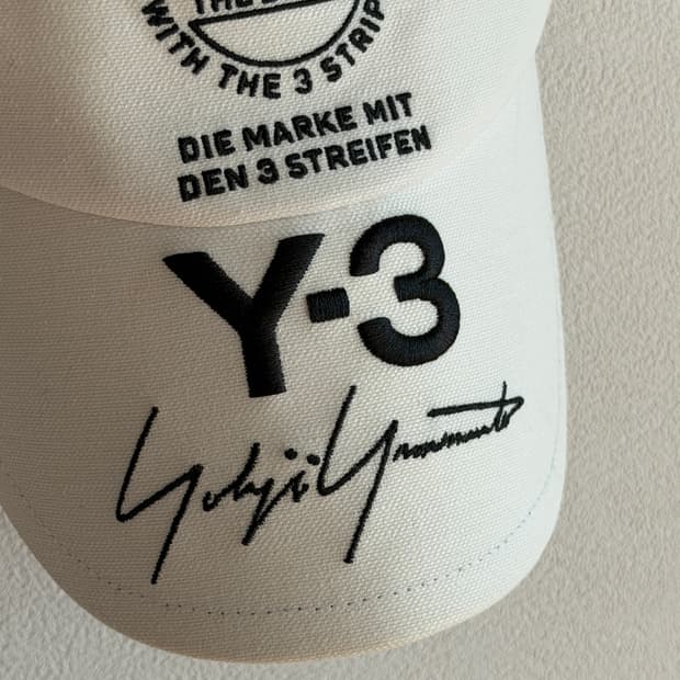 Y-3 Adidas X Yohji Yamamoto ball cap