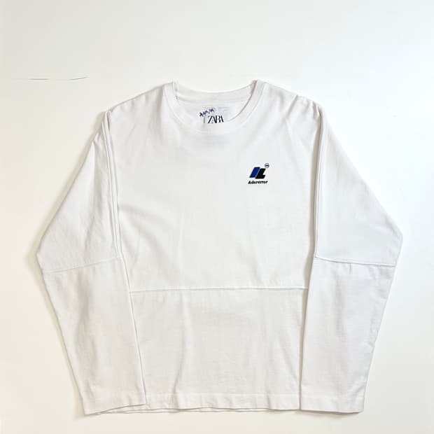 자라x아더에러 화이트 롱슬리브