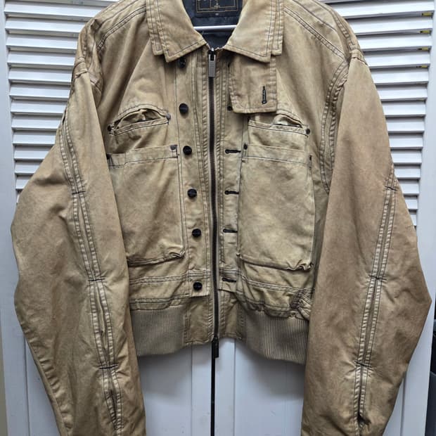 루오니어 안드레 블루종 자켓