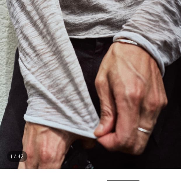 구매) 모노프리베 textured roll long sleeve 삽니다