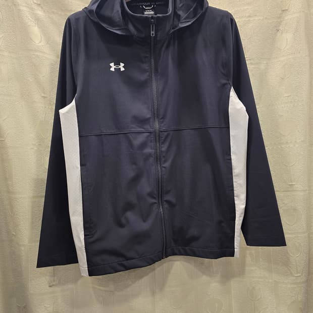 언더아머 후드 집업 바람막이 자켓 L (100)