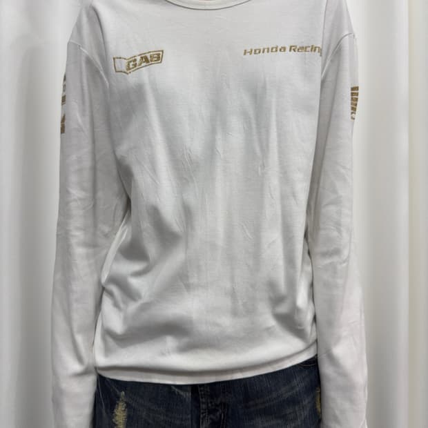 gas honda racing longsleeve