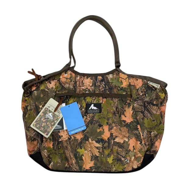 그레고리 구로고 코튼우드 카모 숄더백 토트백 가방