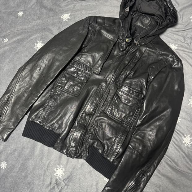 솔리드옴므 램스킨 자켓