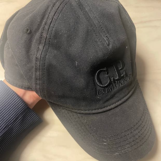 Cp컴퍼니 고글캡 블랙