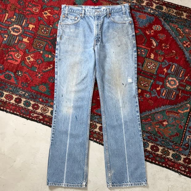 90’s 빈티지 리바이스 517 부츠컷 리바이스 청바지