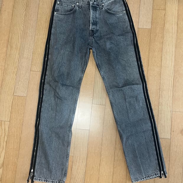 헬무트랭 지퍼데님팬츠