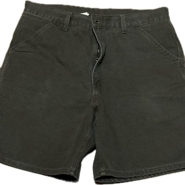 90s, 00s 칼하트 반바지 쇼츠 DKB 다크브라운 B25