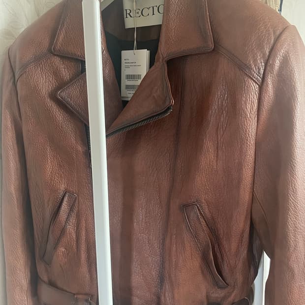 렉토 빈티지이펙터 바이커자켓(꼬냭)