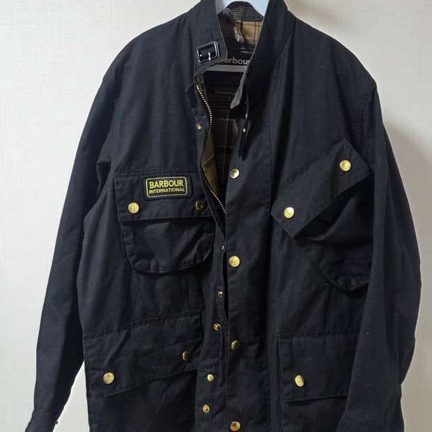 바버 인터내셔널 왁스 자켓