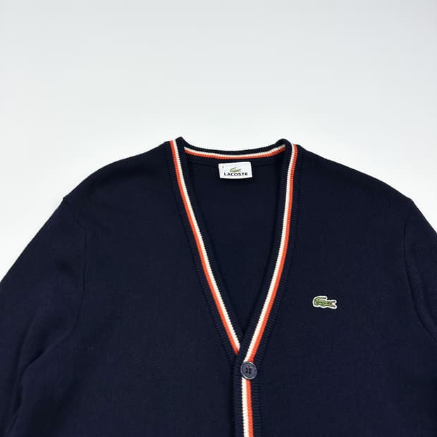 라코스테 크록 네이비 가디건 (L)