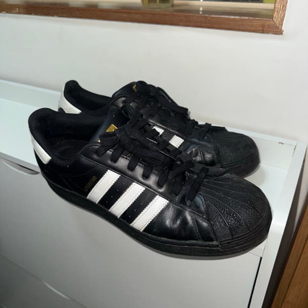 아디다스 슈퍼스타 코어블랙 275