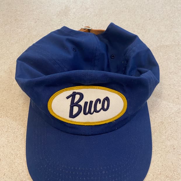 부코 buco 로고 볼캡 블루 