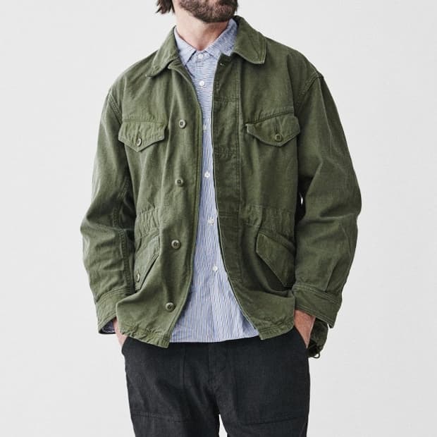 사쥬드크레(Sage de cret) 밀리터리 자켓 L사이즈