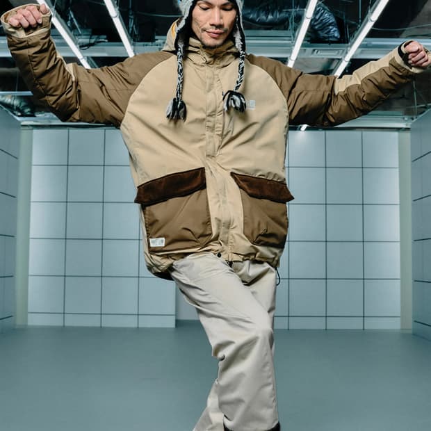 준야 와타나베 카리모어 패딩 블랙