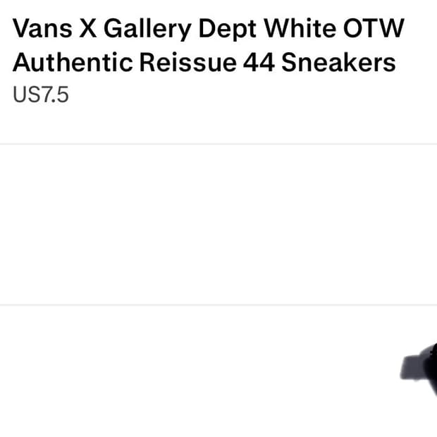 [us7.5] 반스 x 갤러리디파트먼트 gallery dept.