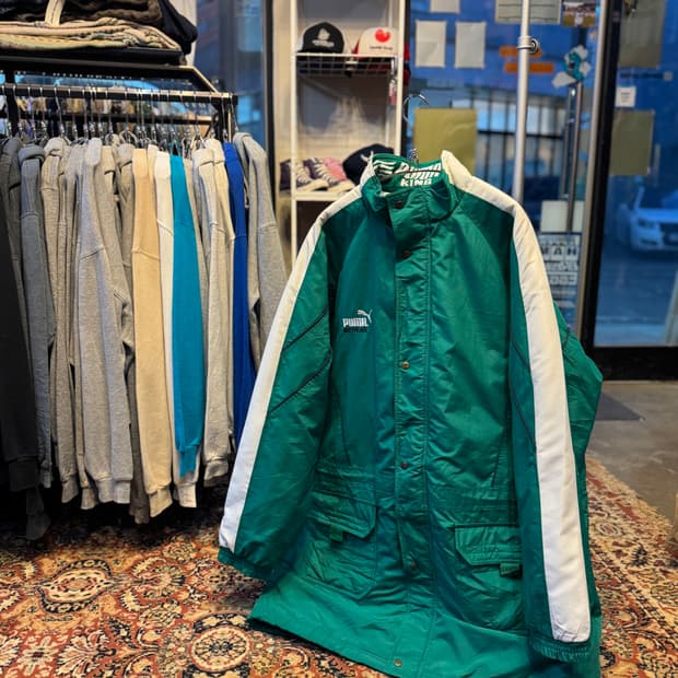 빈티지 PUMA 벤치 코트 파카 자켓 "XXL" (489)