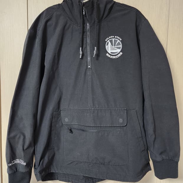 엔비에이(NBA) 골든스테이트 아노락 후드 점퍼 사이즈M