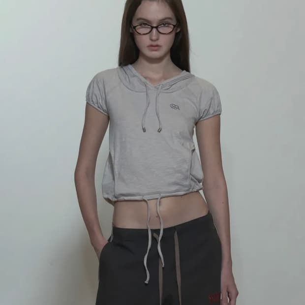 스컬프터 Raglan Hoodie Tee Blush [S]