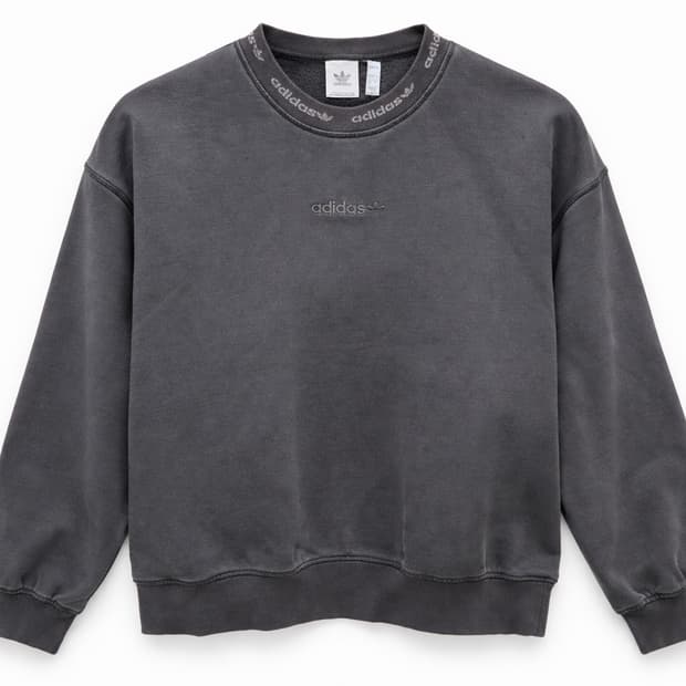 아디다스 그레이 맨투맨 L