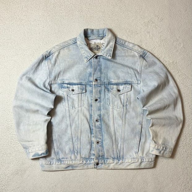 리바이스 실버탭 아이스 데님 트러커 자켓 PN7834